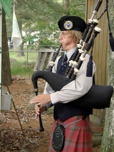 Bagpiper Bagpiper at RI Scottish Festival