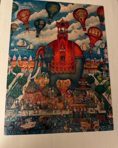 Puzzle with elephant to remind me of Thailand